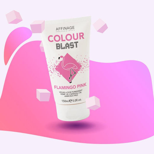 Flamingo Pink Semi Permanent Hair Colour - Affinage Professional 