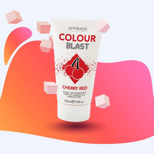 Cherry Red Semi Permanent Hair Colour - Affinage Professional 